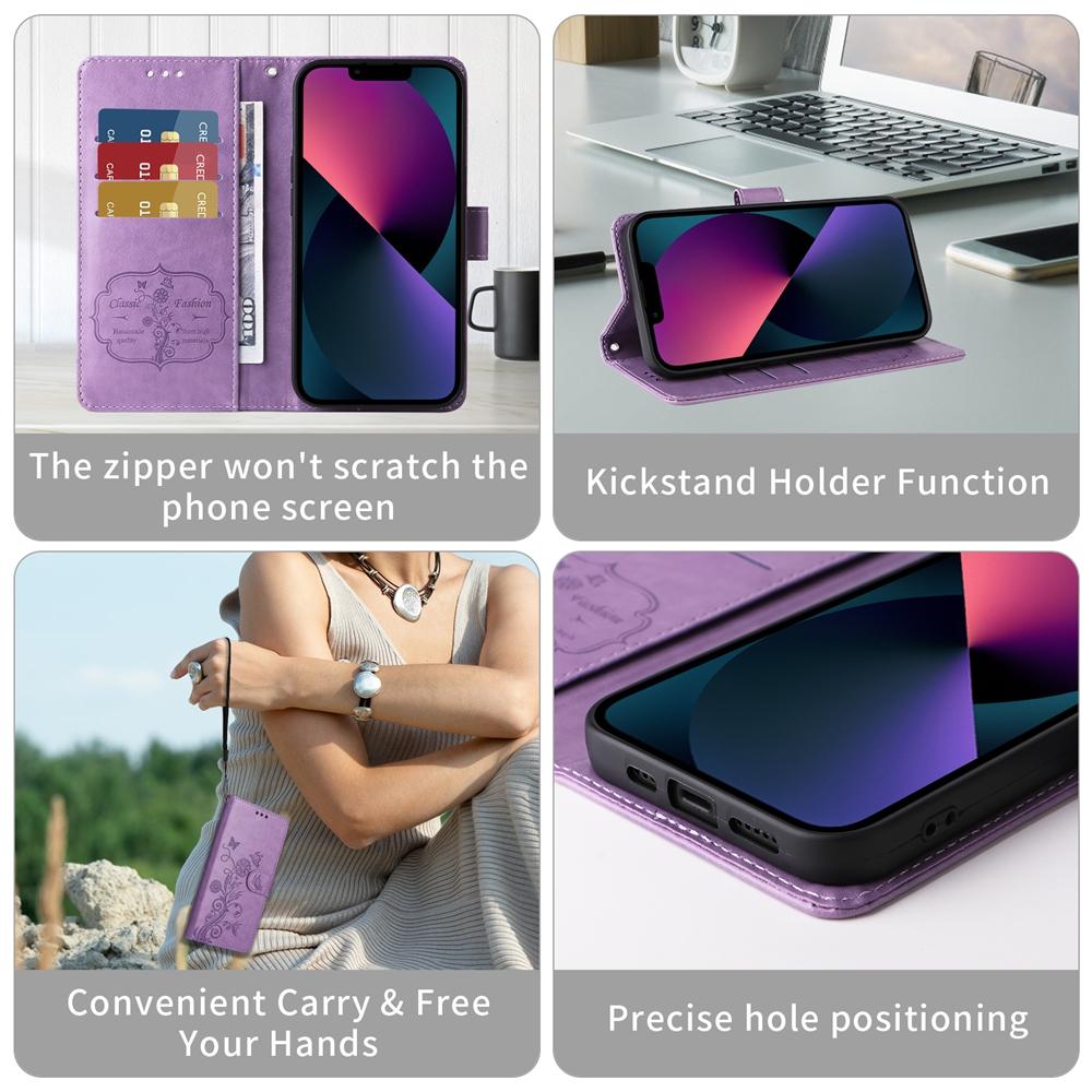 Magnetic Leather Wallet Flip Case for Oneplus 13 Ace 2V 3V 12 12R 13R Pro Nord 3 4 N30 CE3 CE4 Lite Phone Cover | Butterfly