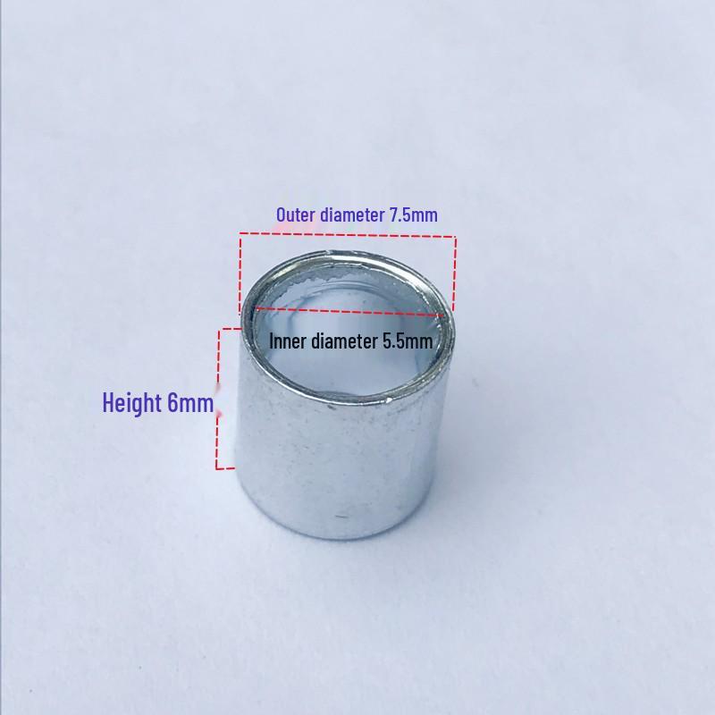 Galvanized Spacer Sleeve: Inner Hole 6/8/10, Small Washers, Iron Sleeves, Hollow Bushings, Centering Flat Washers, Raised.