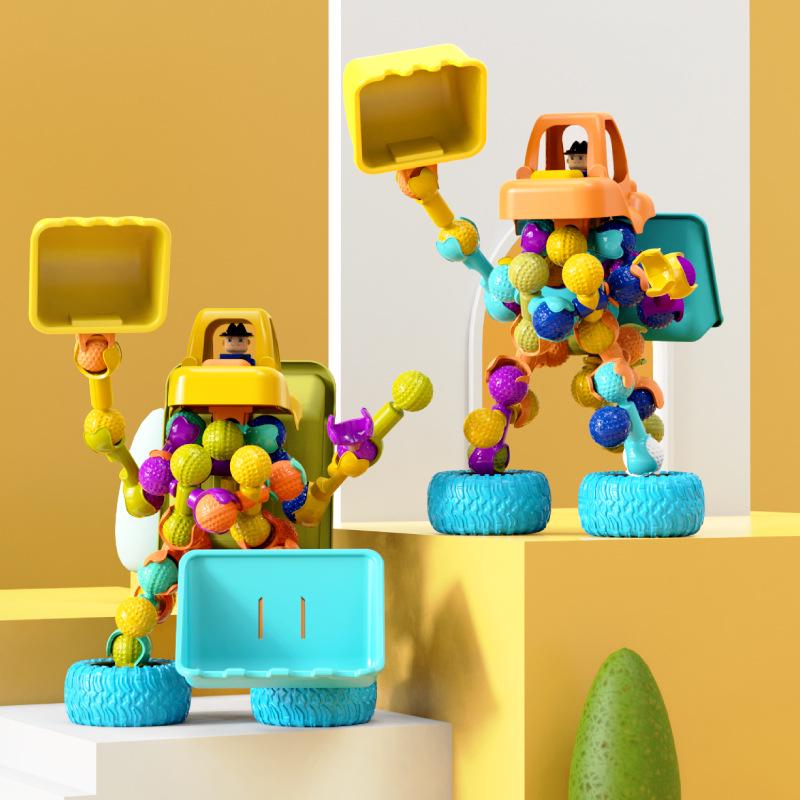 Multifunctional Children's Creative Building Blocks Toy Set