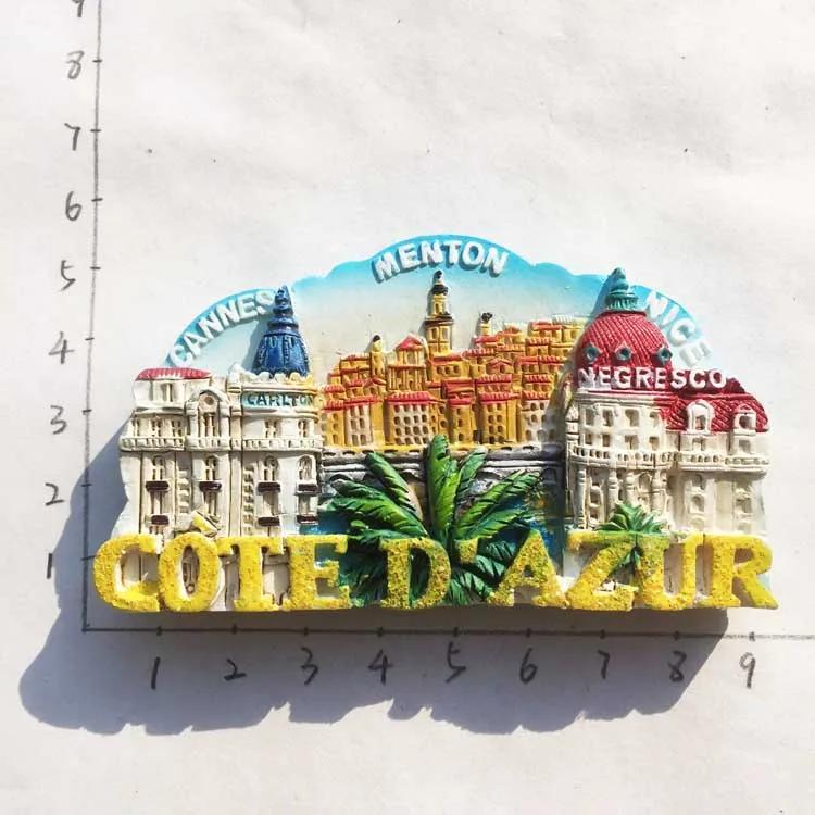 Frankrijk Reizende Koelkaststickers Provence Menton Lyon Toerisme Souvenirs Koelkastmagneten Huwelijksgeschenken Woondecoratie Ambachten