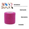 1/3/6/20PCS Sports Self Adhesive Pink Elastic Bandages Anti-slip Athletic Nonwoven Waterproof Elastic Tattoo Bandages Aid Kit