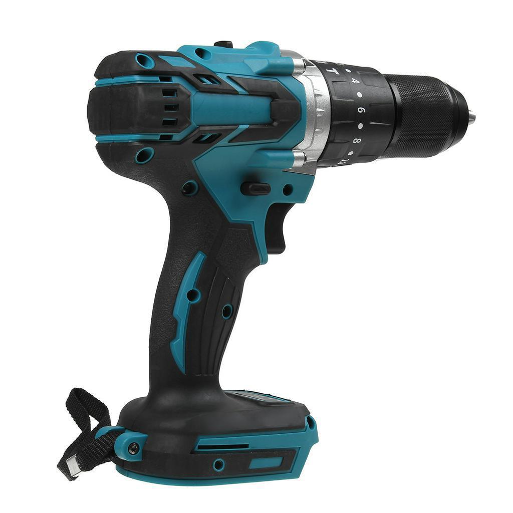 350 N.m 3 Cuplu Mașină de Găurit cu Impact Compactă Fără Fir + Mașină de Găurit Electrică cu Ciocan Fără Perii cu Mâner 20 Pentru Baterie 18V 3 în 1