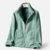 Reversible Polar Fleece Jacket: Thermal Winter Coat for Men & Women