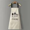 Waterproof Proof Oil Pvc Apron With Pocket Butcher Chefs Kitchen Cook Unisex Bbq