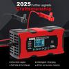 12V 10A Car Battery Charger Car Motorcycle Fully Automatic Pulse Repair Smart Battery Charger For Truck Boat SUV Lead-Acid AGM