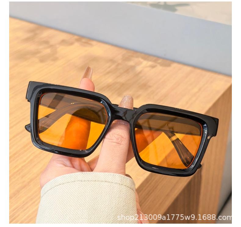 Fashion Vintage Square Driver Sunglasses Men Shades Male Sun Glasses Brand Design Mirror Retro Masculino