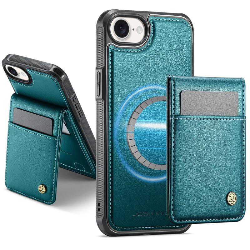 Wireless Charge Detachable Wallet Phone Case Cover for iPhone 17E/17 Air/17 Promax, for iPhone 16E/15/14 Card Holder Case