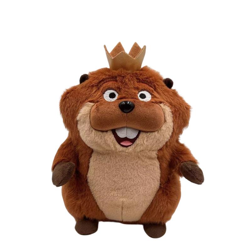 Neue Hoppers Biber Plüschtiere Anime Film Merchandise Exquisite Tierfiguren Sammlerstücke für Fans Geburtstagsgeschenk für Kinder