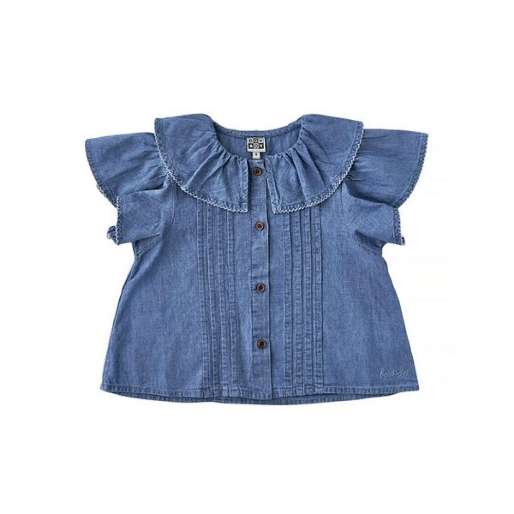 

Bonton Chambray Blouse 7617t 312 06 DL/12A