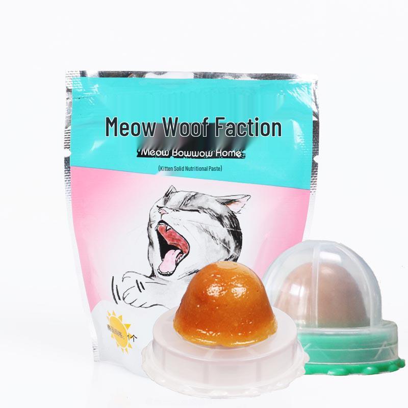 

Pet Cat Sugar Lick: Nutritional Hairball Paste and Meow Candy Snack