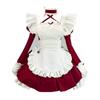 100kg Gothique Nouvel An Noël Commerce Extérieur Grande Taille Femmes Lolita Robe de Servante Commerce Extérieur Grande Taille