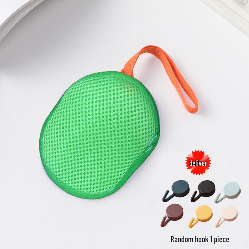 Foaming Mesh Soap Pouch & Back Scrubber Bag