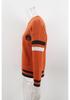 Plus Size Halloween Pumpkin Knit Pullover - Women's Autumn Winter Collection
