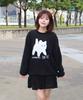 POLYGRAM Pixel Cat Brush Round Knit - 4 Colors