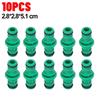1/5/10/20/30/50pcs Charge Double Plug Water Hose Connectors Extender Garden Tap Pipe Connecting Quick Joint Irrigation Watering Coupling Garden Tools