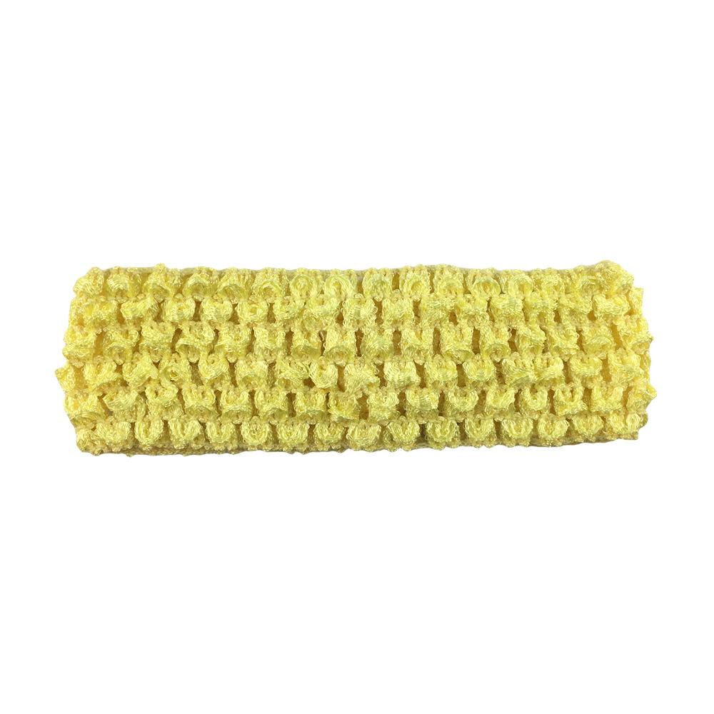Silk Knitted Elastic Headband 1.5Inch Crochet Headband Crochet Headband 39 Colors Optional