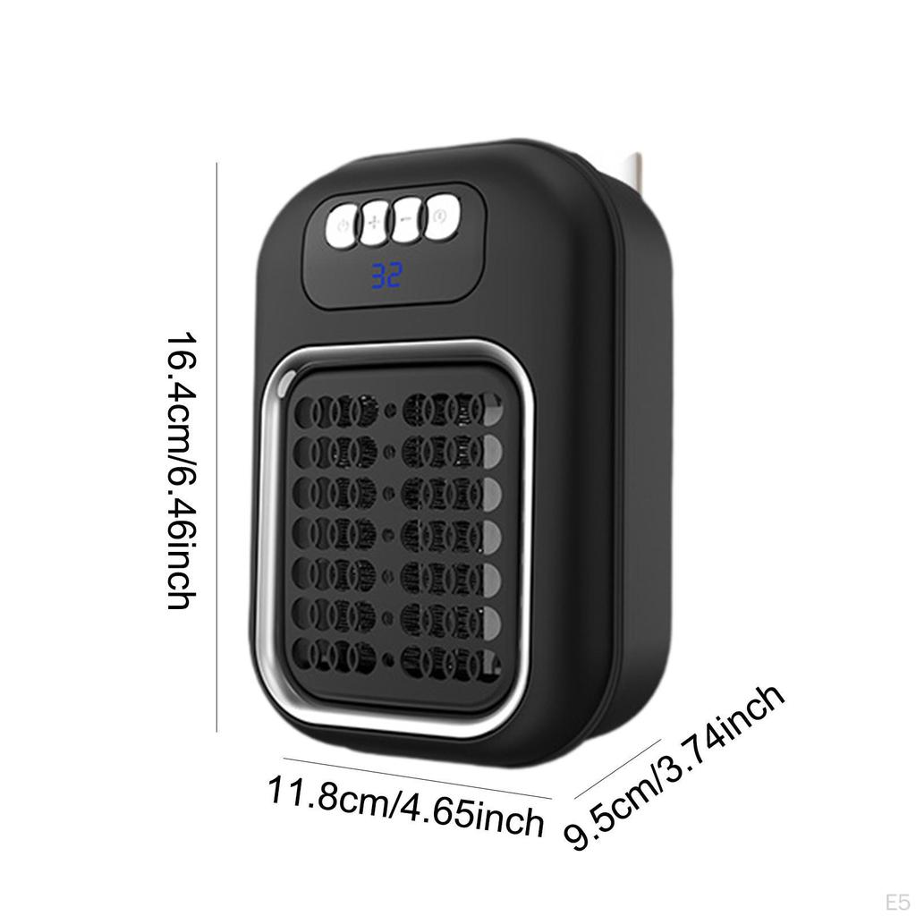 Compact Wall Outlet Heater for Quick Heating In RV