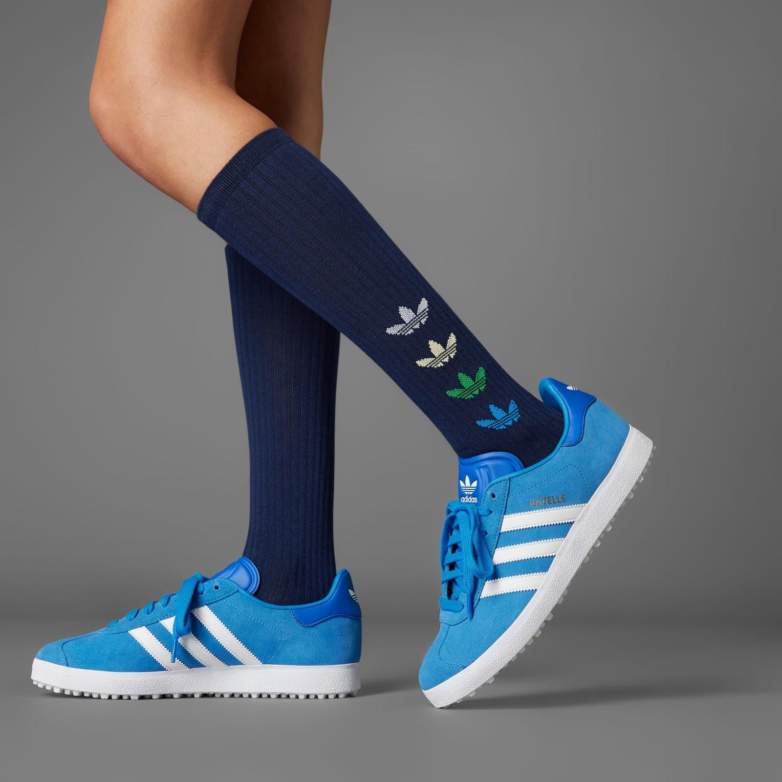 IH2267 adidas Originals Gazelle Spikeless Golf Blue Bird Cloud White (Men s) 5