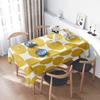 Waterproof Tablecloth Vintage Floral Farmhouse Dining Table Cover Protector Party Decor