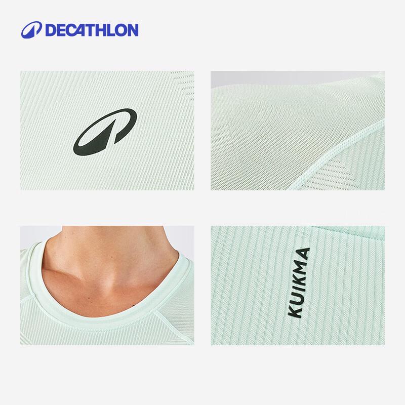 Damska koszulka sportowa Decathlon szybkoschnąca