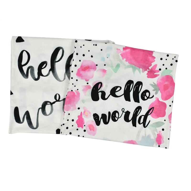 2Pcs/Set Newborn Swaddle Blanket Baby Cocoon Sleeping Bag Muslin Wrap Headband