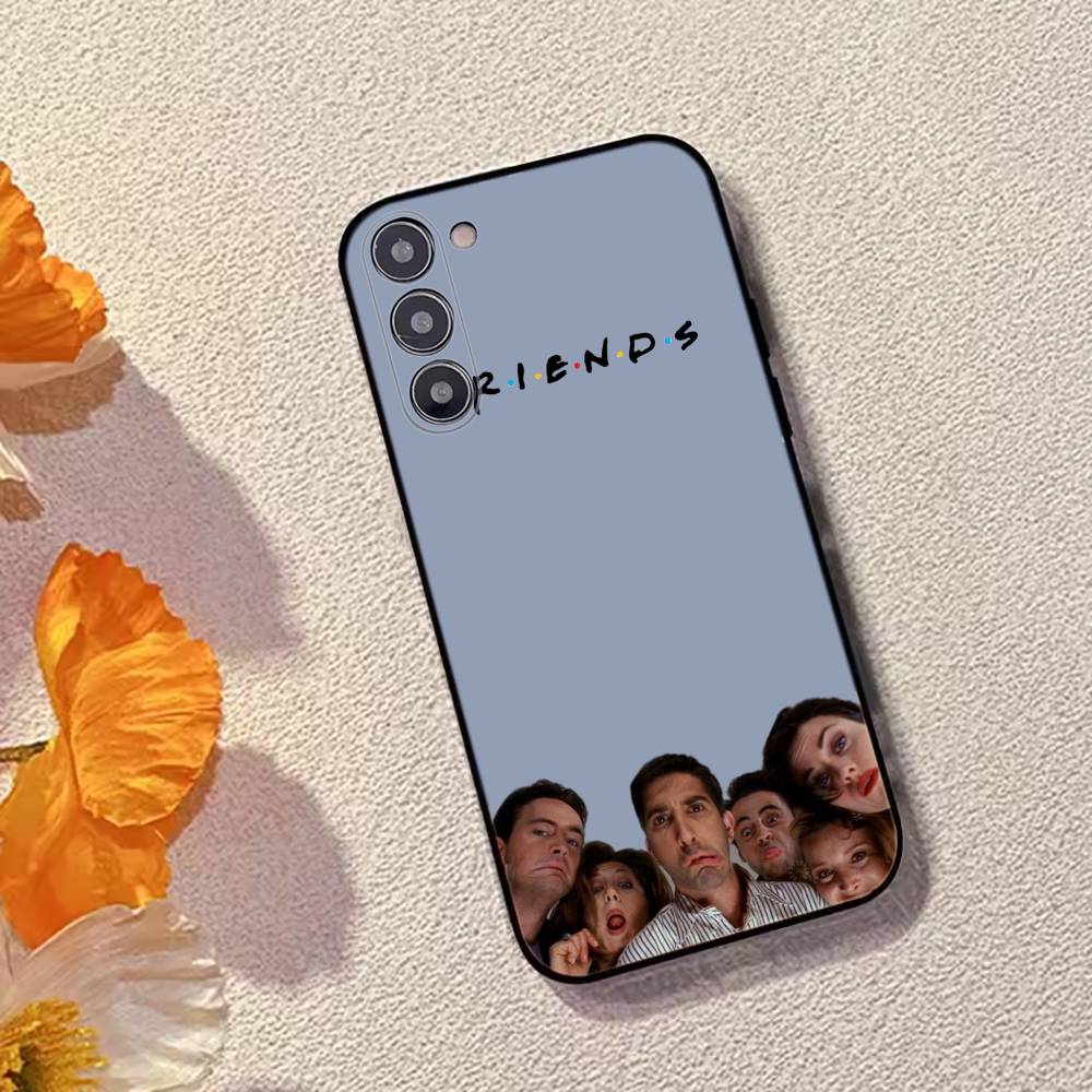 Hot TV Show F-Friends Phone Case Black Silicone Soft For Samsung Galaxy A73,A72,A71,A70,A53,A52,A51