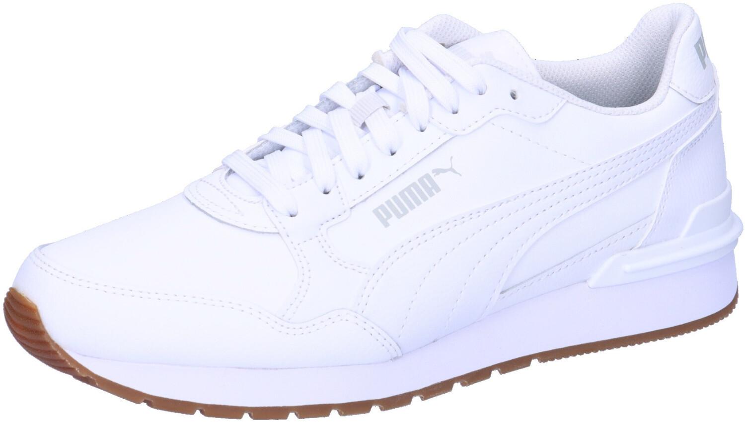 Кроссовки Puma ST Runner v4 Leather puma white/glacial gray/gum EU 38
