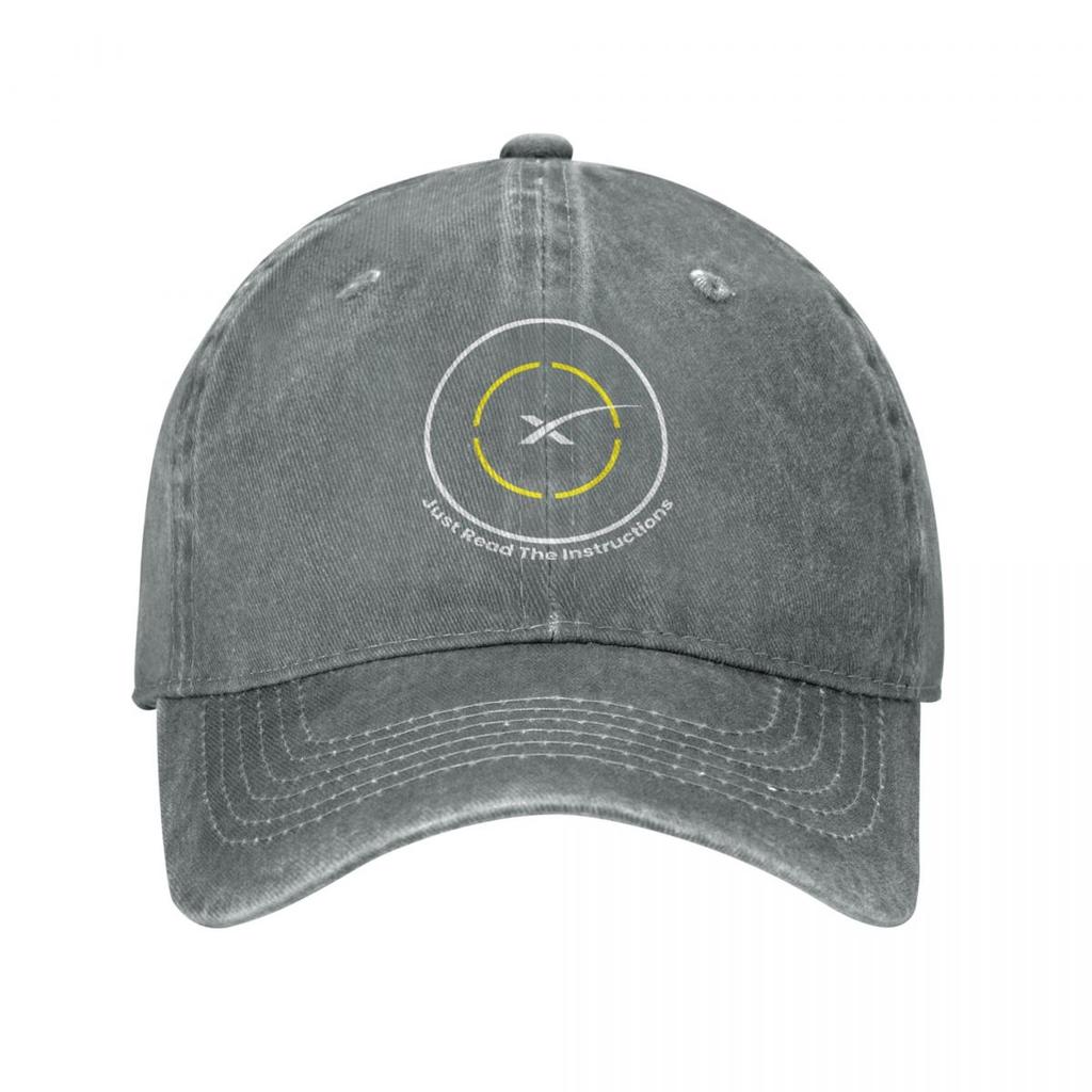 SpaceX Starship Cotton Ponytail Baseball Cap Hats Women Foguete Space X Logo Falcon Heavy Rocket Cap Summer Casual Casquette