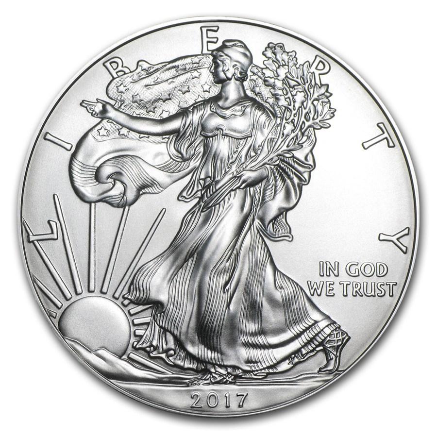 Moneta pamiątkowa Statua Wolności, 2011-2024, moneta Eagle Ocean, posrebrzana, medal pamiątkowy
