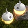 Soft Silicone Material Portable Tent Lamp Warm White Dual Modes Outdoor Soft Lighting  Tents
