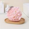 2pcs Bath Sponge Ball, Cute Unisex Body Exfoliating Bathroom Accessories, Suitable for Home, Bathroom Essentials