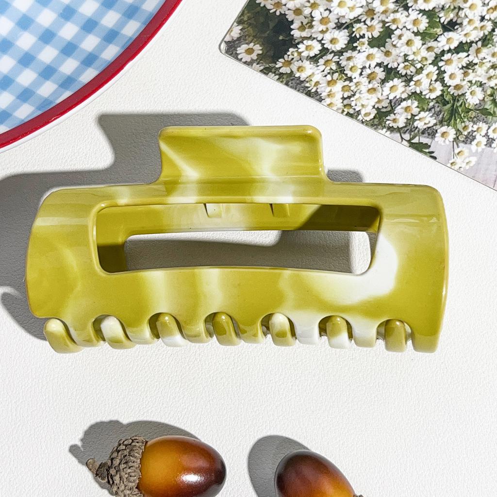 Soft silicone shark clip hairpin anti-collision protection rear head clip hair anti-drop durable clip grab clip