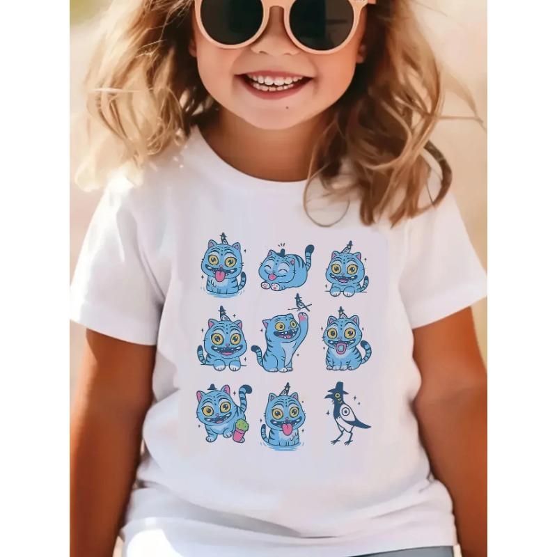 Huntrix Kpop Demon Hunters T-Shirt for Boys Girls Cotton Fans Gift Summer Crew Neck Short Sleeve Tees Fashion Kids T-shirt