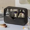 Portable Travel Cosmetic Bag Women Transparent Makeup Bag Large-Capacity Bath Wash Bags Multifunction Waterproof Storage Case