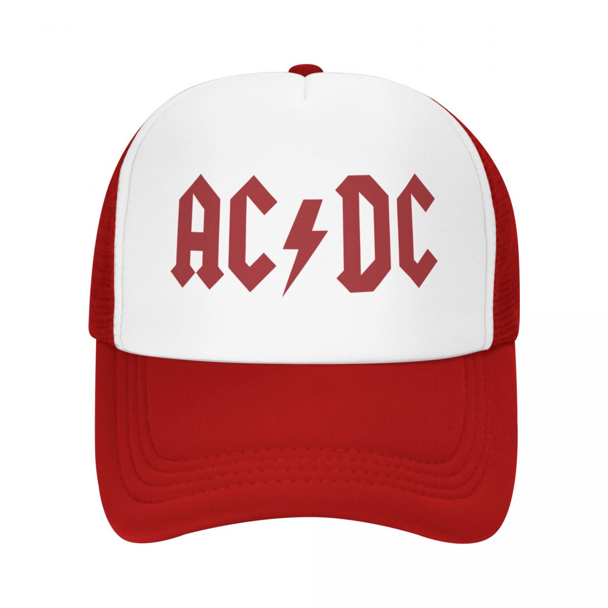 BIPIPOP CAP AC-DC Baseball Caps Unisex Snapback Hoeden liefhebbers Trucker Caps Dames Ademend Mesh Vizierbeenderen Adjustable