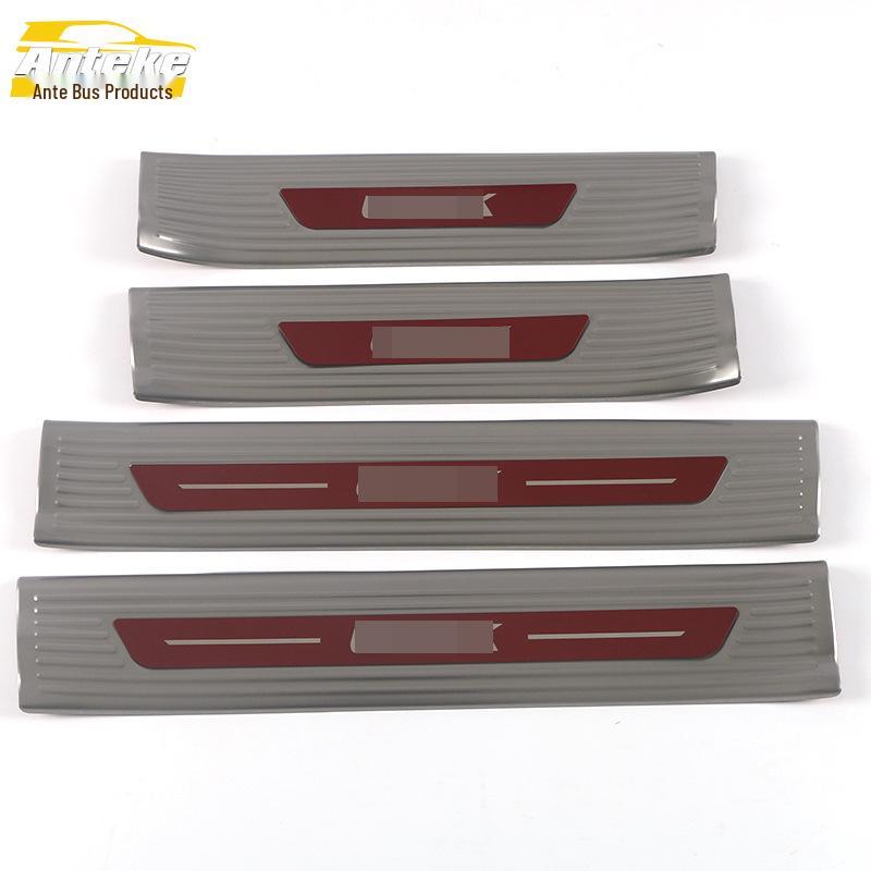 21 UNI-K Stainless Steel Sill Strips: Anti-Scratch Bumper Welcome Pedals