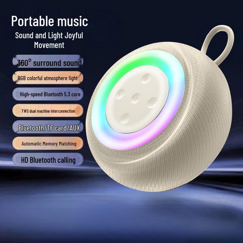 Colorful Wireless Bluetooth Speaker G25: Powerful Bass, Portable, High-Quality Sound
