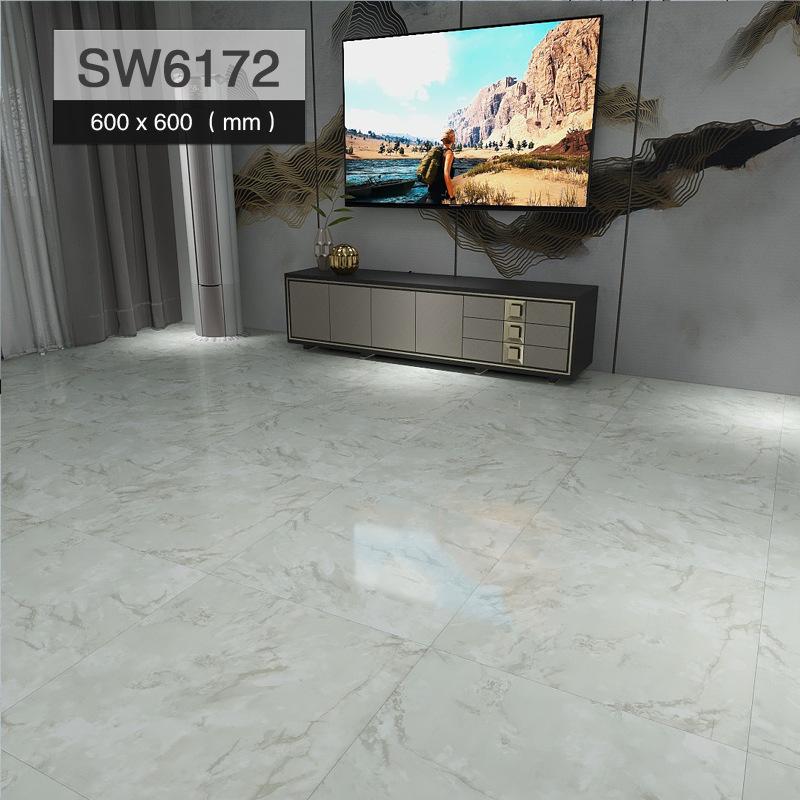 10/20pcs 60*60cm PVC Marble Self-adhesive Wearproof Floor Sticker Waterproof Bathroom Decor Hom Home Decor