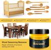1/2PCS Wood Seasoning Beewax - Traditional Beeswax Polish for Wood & Furniture Nourishes with Sponge and Shining Purposes
