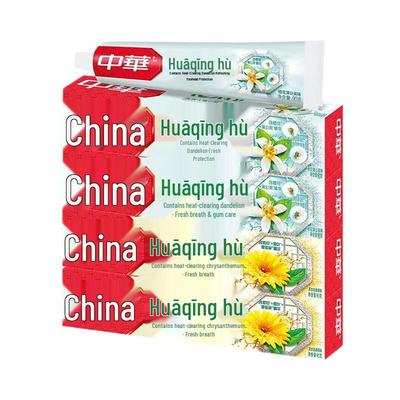 Zhonghua Huaqing Pasta do zębów ziołowa Wielopak