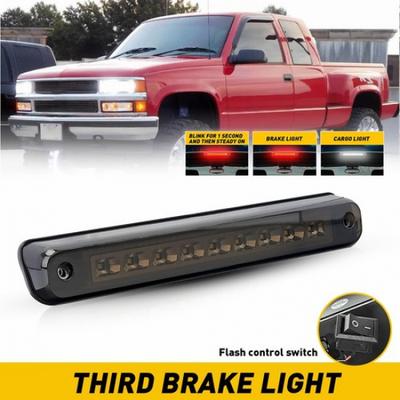 Smoked LED 3RD Third Brake+Cargo Light For 1988-1998 Chevy C1500/K1500/Silverado