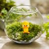 3D-gedruckte kleine gelbe Enten, niedliche gelbe Entenfigur für Schreibtischdekoration, Enten-Miniaturfiguren für Mikrolandschaften, lustige Geschenkideen