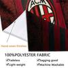 Ac Milan Crest Emblem Threepiece Set 1 Duvet Cover 2 Pillowcase Without Core Soft And Comfortable Christmas Birthday Gift