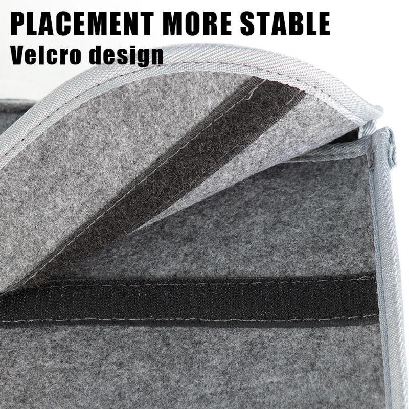 1Pcs Car Soft Felt Storage Bag Organizer Cars Foldable Trunk Car Goods for BMW E36 E46 E53 E90 E60 E61 E93 E87 X3 X5 F30 F20