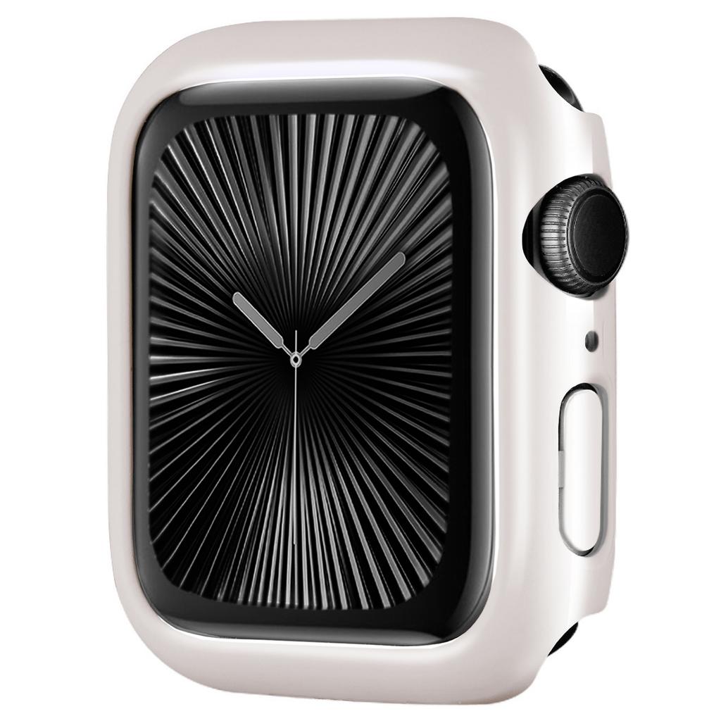 For Apple Watch Series 11/10 42mm Case Rubberized Hard PC Half Cover Watch Frame