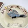 Cute Acetic Acid Hair Claw Creative Bird Hair Claw Fashion Cartoon Animal Shark Clip  Female