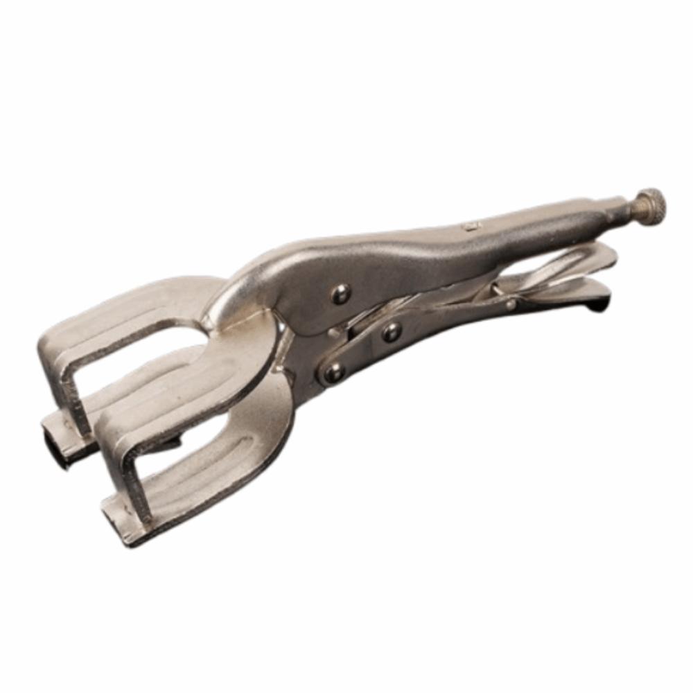 U-Shaped Jaw Welding Clamp Pliers High Hardness Adjustable Flat Nose Pliers Fixed Clamp Heavy-duty Welding Locking Clamps