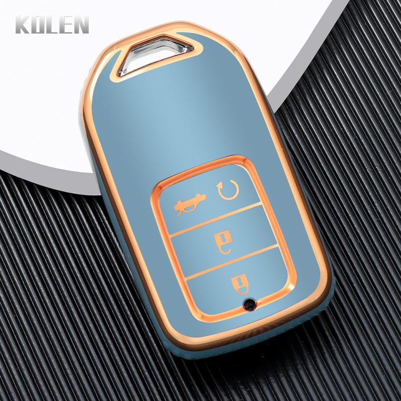 TPU Smart Key Hülle Abdeckung Schale Fob für Honda Accord Fit Civic Crv Hrv Brv Jazz Jade City Pilot Ridgeline Odyssey Freed Vezel