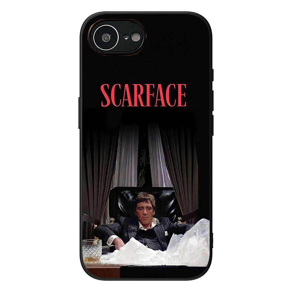 Phone Cover for Samsung Galaxy Note 20 9 8 S8 S10 S9 Plus A54 A33 A21S A31 M21 S10E A17 Case Scarfaces Al Pacino Tony Montana
