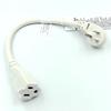 Type C14 to NEMA 5-15R US Standard Three-Pin Female Connector Extension Cord 10A/13A/15A